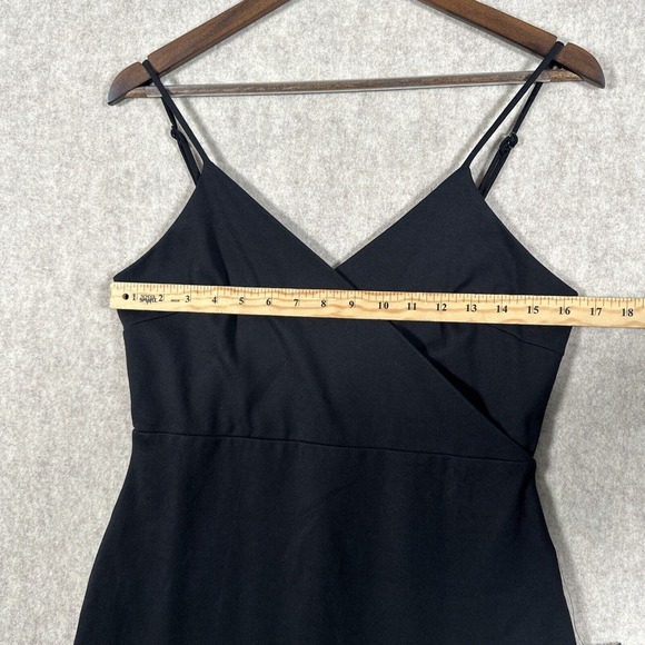 Lulus Dress Womens Large‎ Black Sealed With a Kiss Bodycon Casual Black Dress - Picture 4 of 12